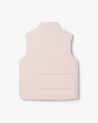 Unisex &Auml;rmellose Daunenjacke aus Taft