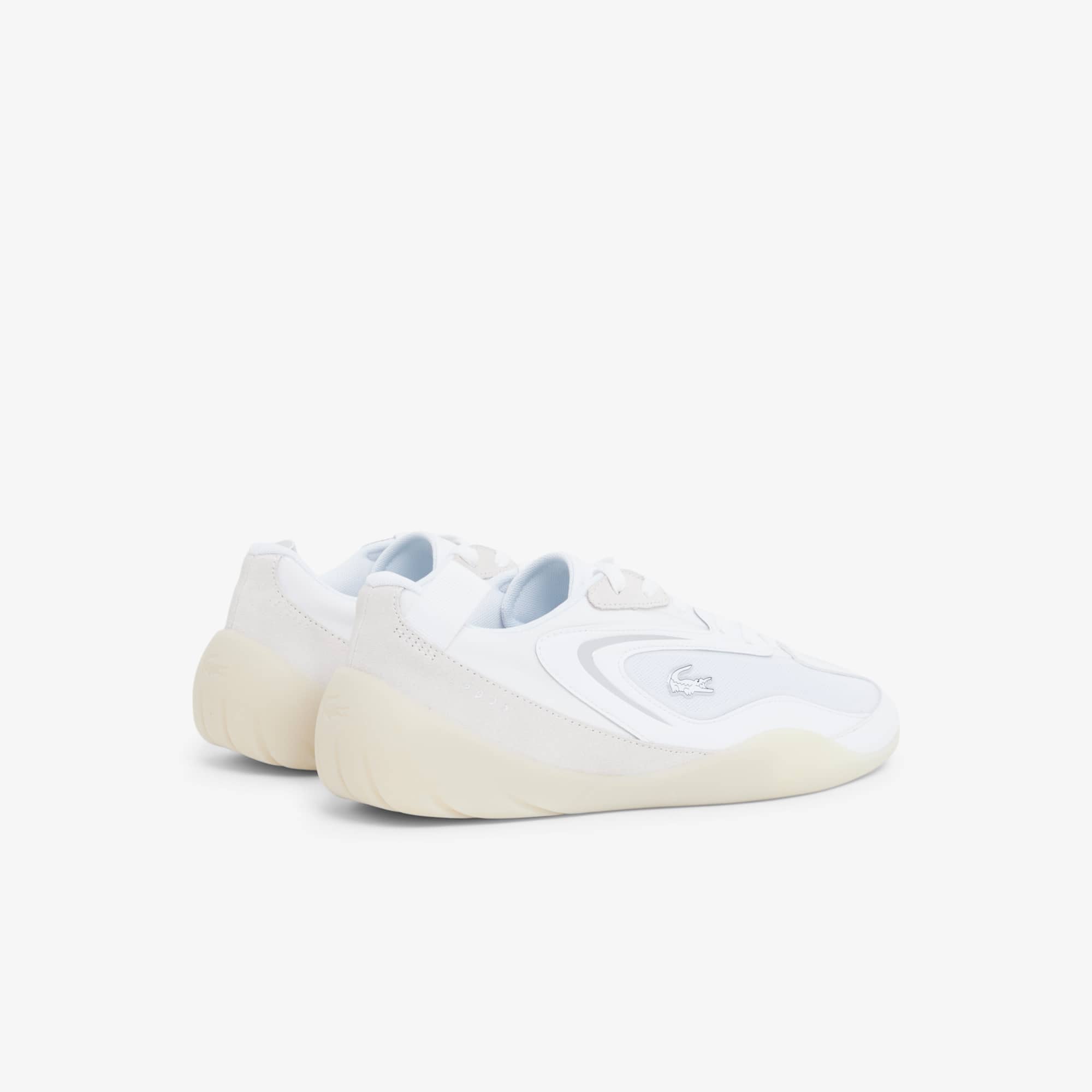 Thumbnail - Lacoste Herren-Sneakers Side Low - WHITE/WHITE Size 40.5