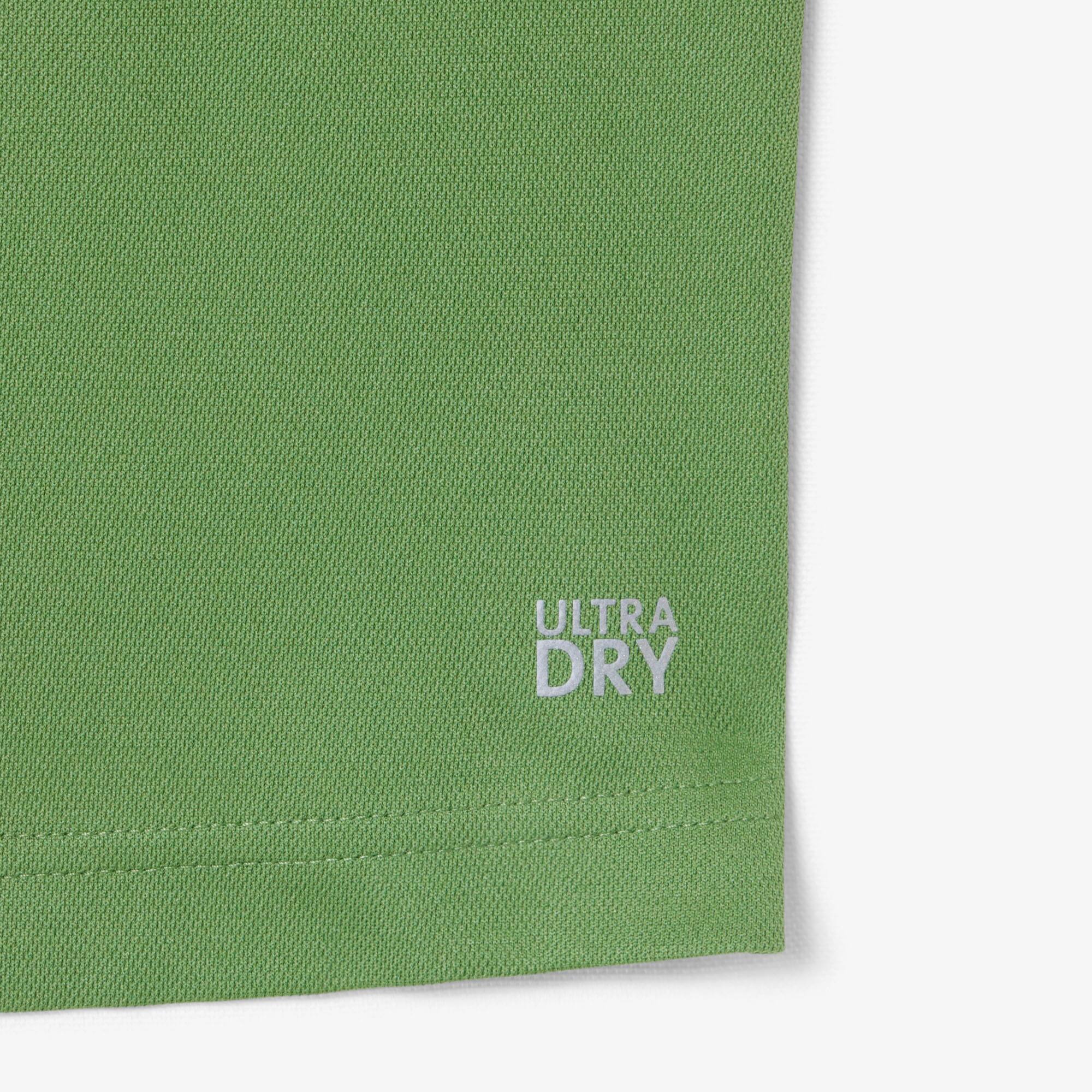 Thumbnail - Lacoste Polohemd mit UV-Schutz, Regular Fit - Grün Size 4XL