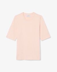 T-Shirt aus weicher Baumwolle mit Dreiviertel&auml;rmeln