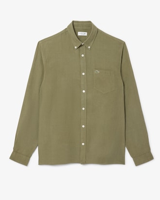 Regular Fit-Leinenhemd
