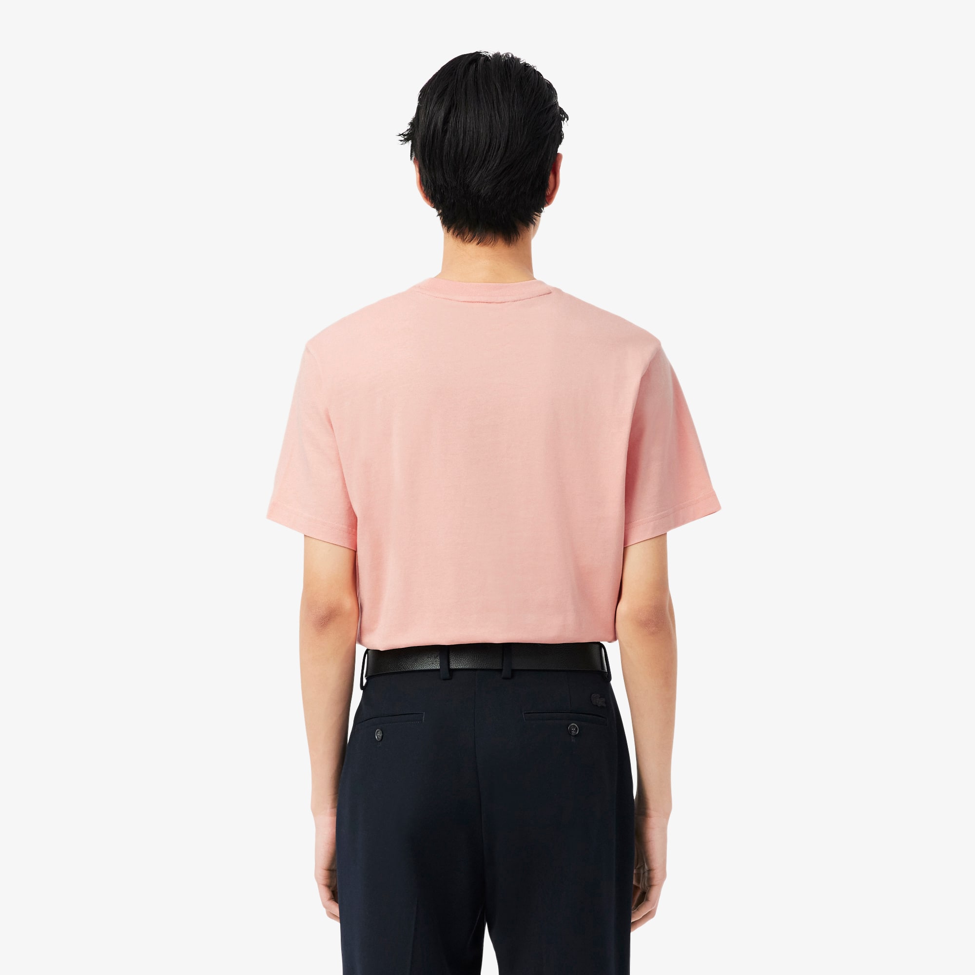 Thumbnail - Lacoste T-Shirt aus Baumwolle - Rose Size 3XL