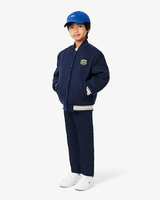 Hose aus Stretch-Baumwollgabardine