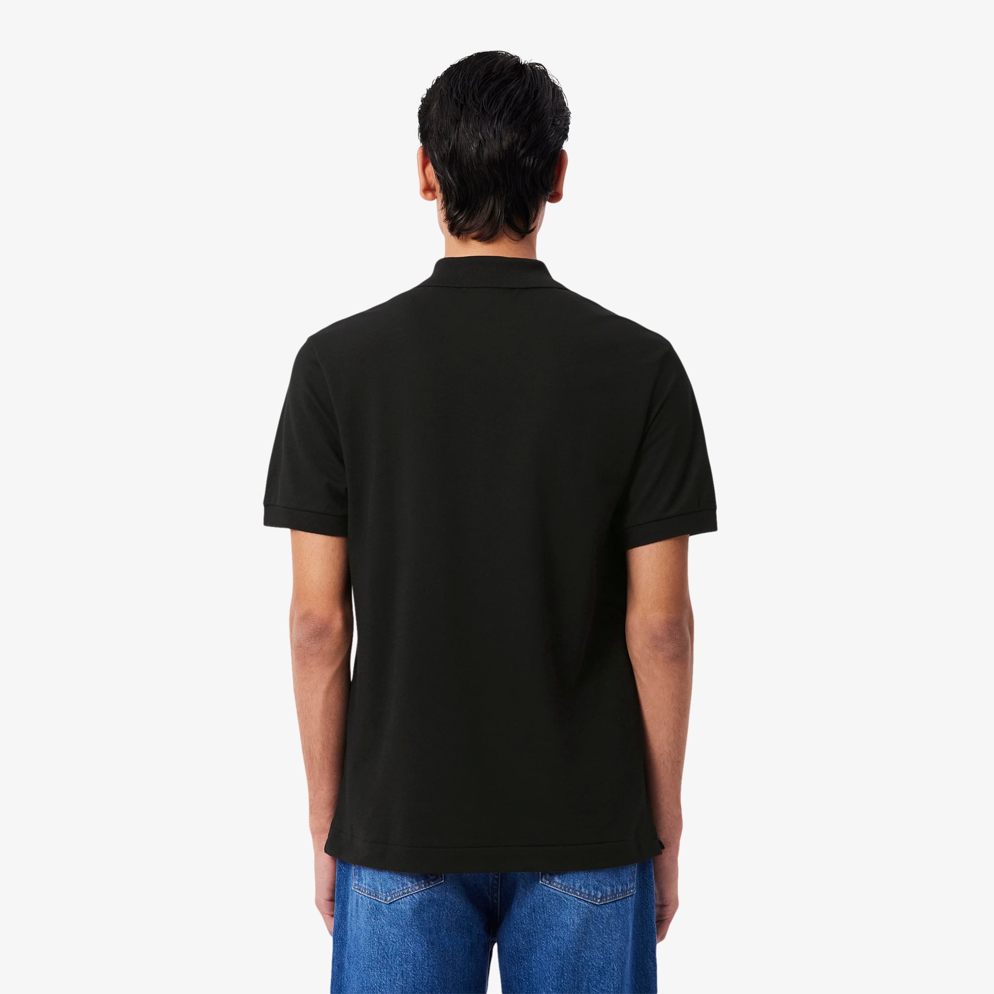 Thumbnail - Lacoste Classic Fit L.12.12 LIGHT Polo Shirt - Schwarz Size M