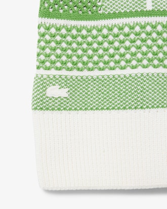 Tennis-Strickkleid aus Jacquard