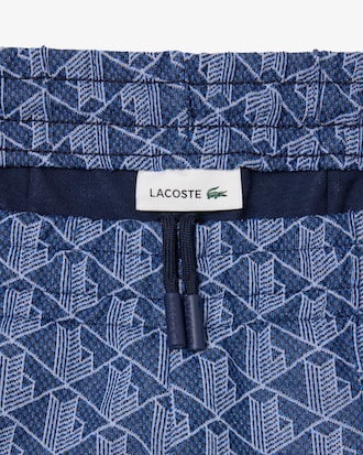 Flared-Trainingshose mit Monogramm