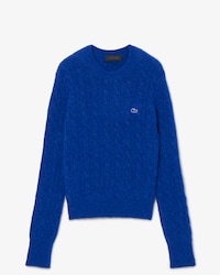 Pullover Runway aus Alpakawollgemisch mit Zopfmuster