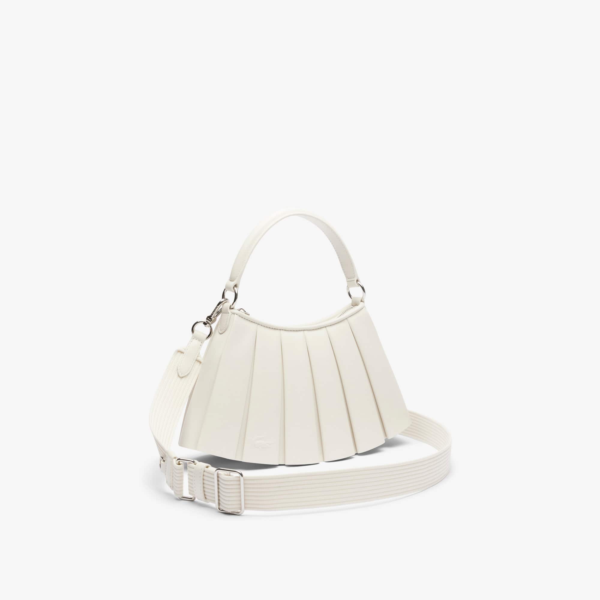 Thumbnail - Lacoste Kleine Runway Lenglen Tasche aus Leder - CRISTALLINE Size One Size