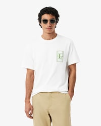 T-Shirt aus schwerem Jersey mit Stickerei