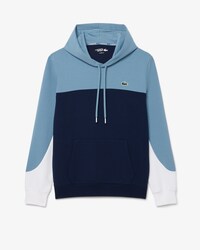 Sportlicher Hoodie mit Rei&szlig;verschluss und Colorblock-Design