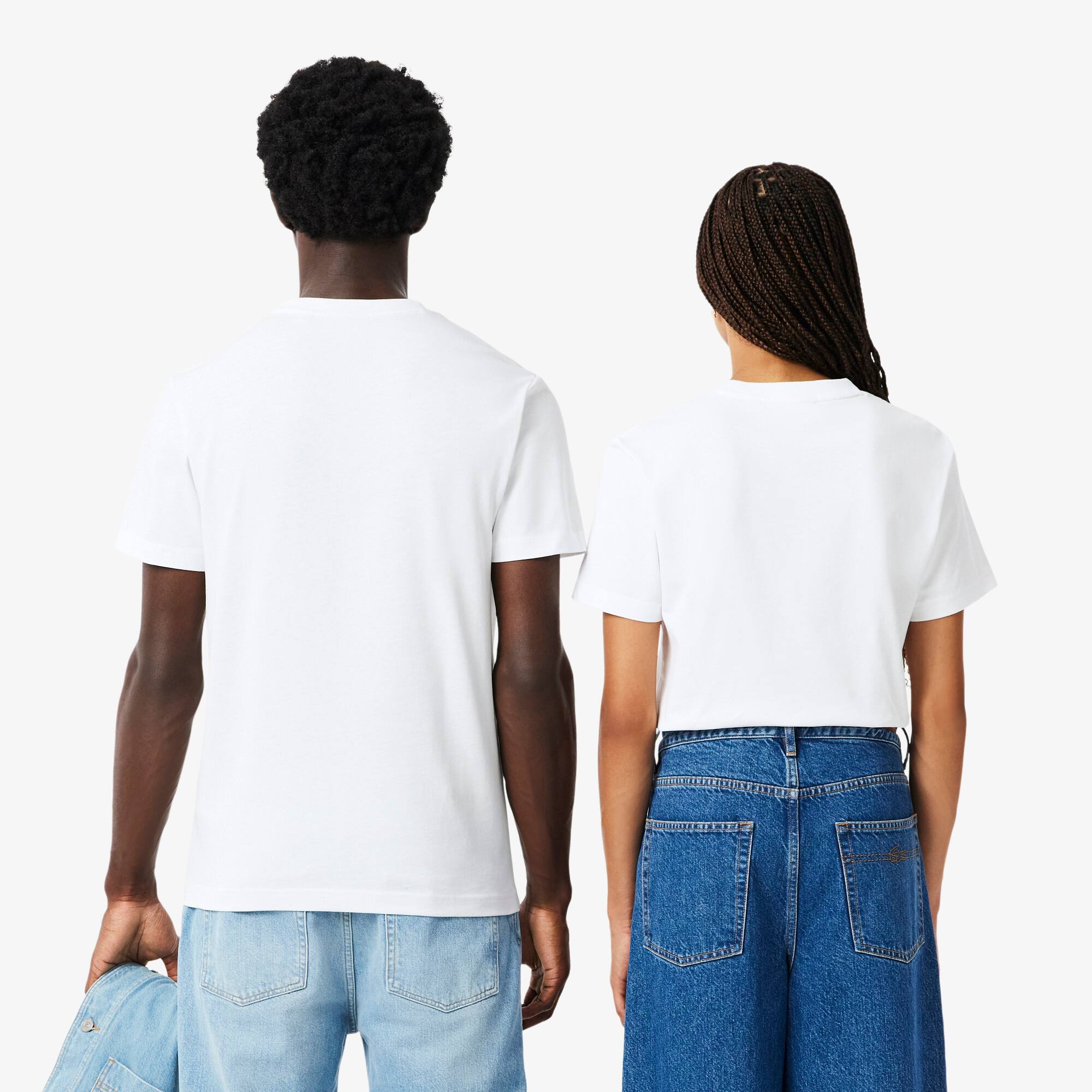 Thumbnail - Lacoste T-Shirt Rolex Paris Masters Edition - Weiß Size 6 - XL