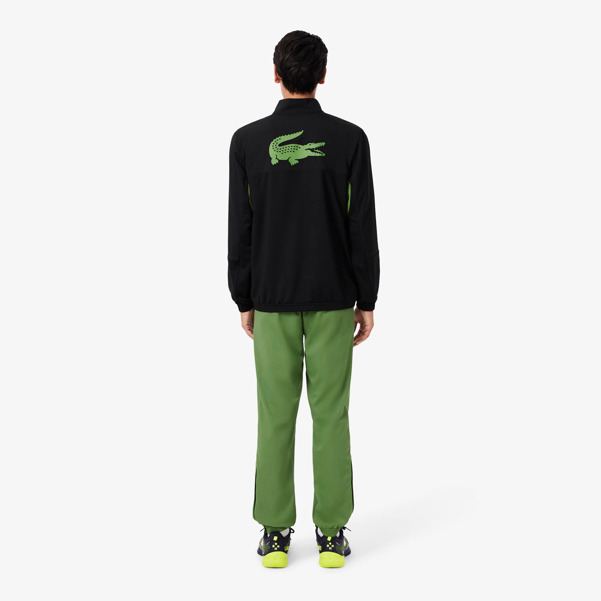 Thumbnail - Lacoste Trainingsanzug Lacoste Tennis x Daniil Medvedev - Schwarz / Grün Size 6 - XL