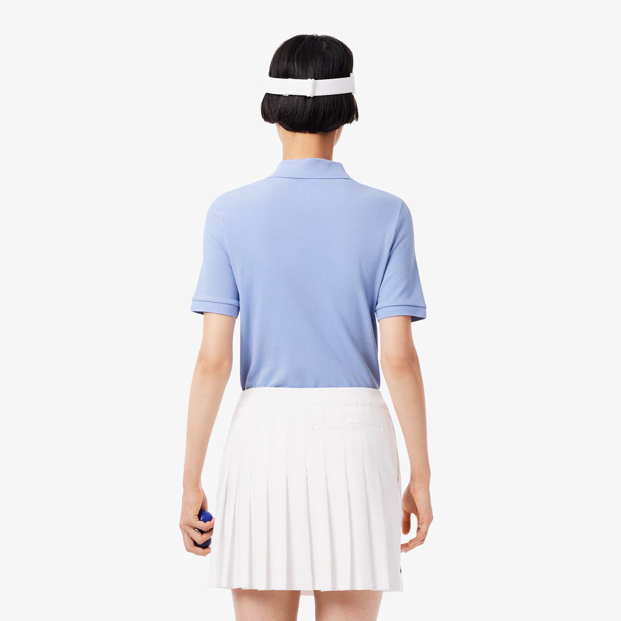 Thumbnail - Lacoste Golf-Polohemd mit Wärmeregulierung, Slim Fit - Lila Size 36