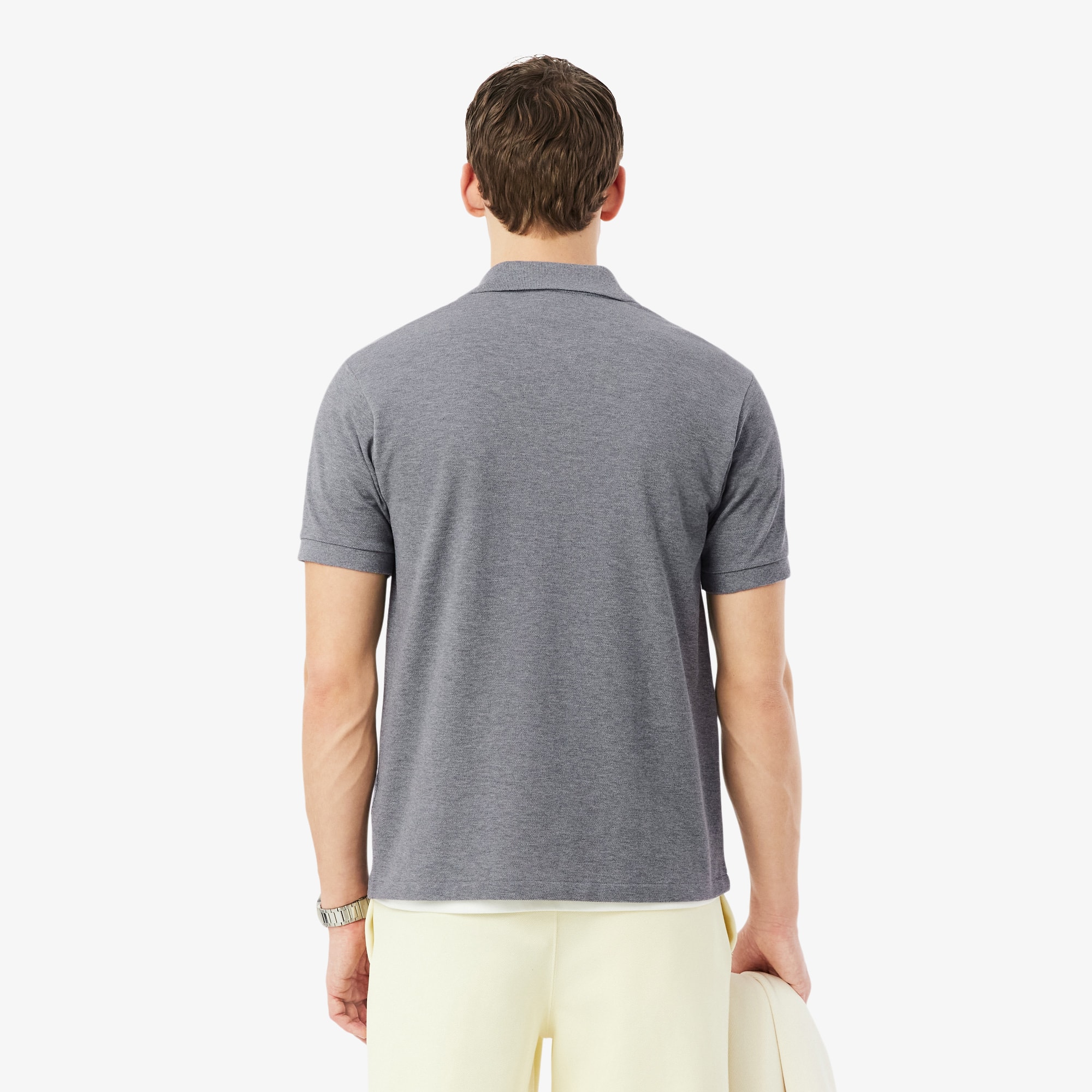 Thumbnail - Lacoste Classic Fit-Polohemd L.12.12 Meliert - Gris Chine Size L