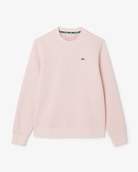 Relaxed Fit-Sweatshirt aus Piqué mit Rundhalsausschnitt