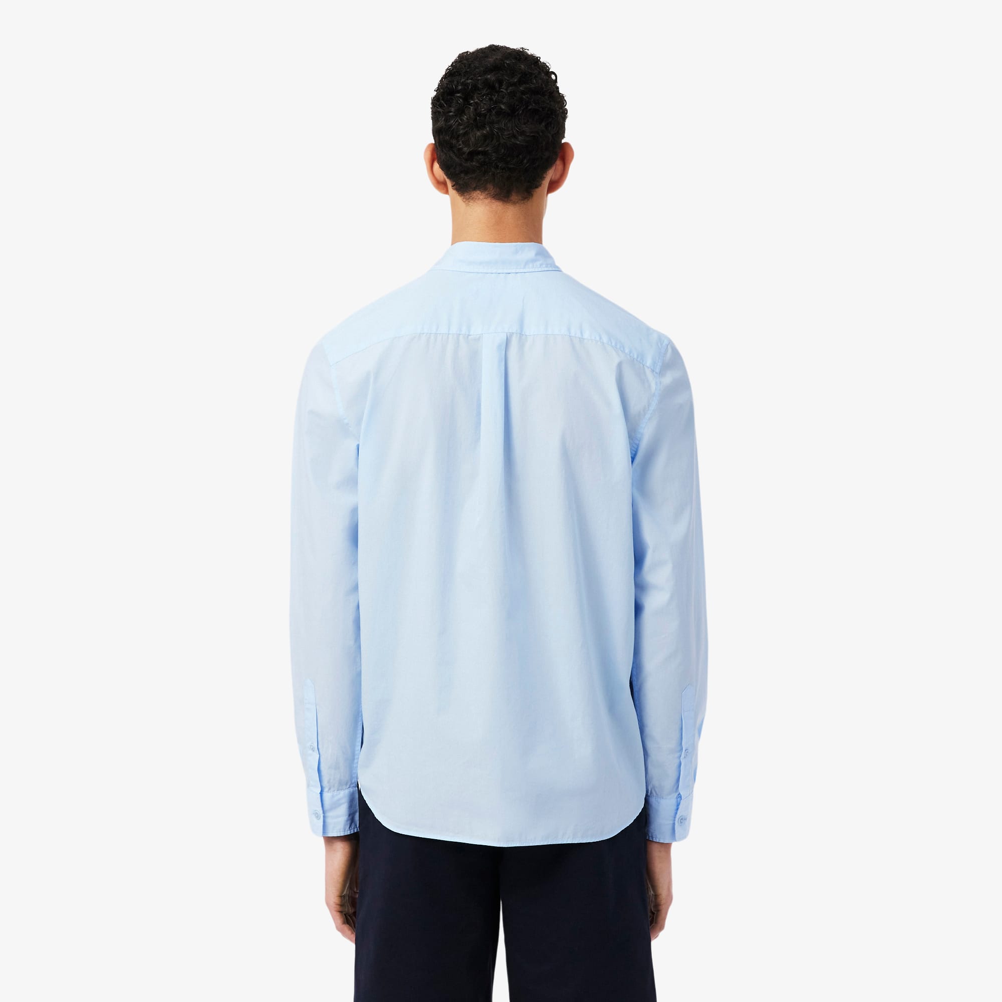 Thumbnail - Lacoste Regular Fit-Hemd aus Stretch-Popeline - Hellblau Size 40