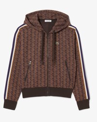 Hoodie aus Jacquard mit Monogramm