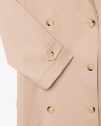 Wasserabweisender Oversized-Trenchcoat