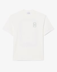 T-Shirt aus Baumwolljersey mit Tennis-Print