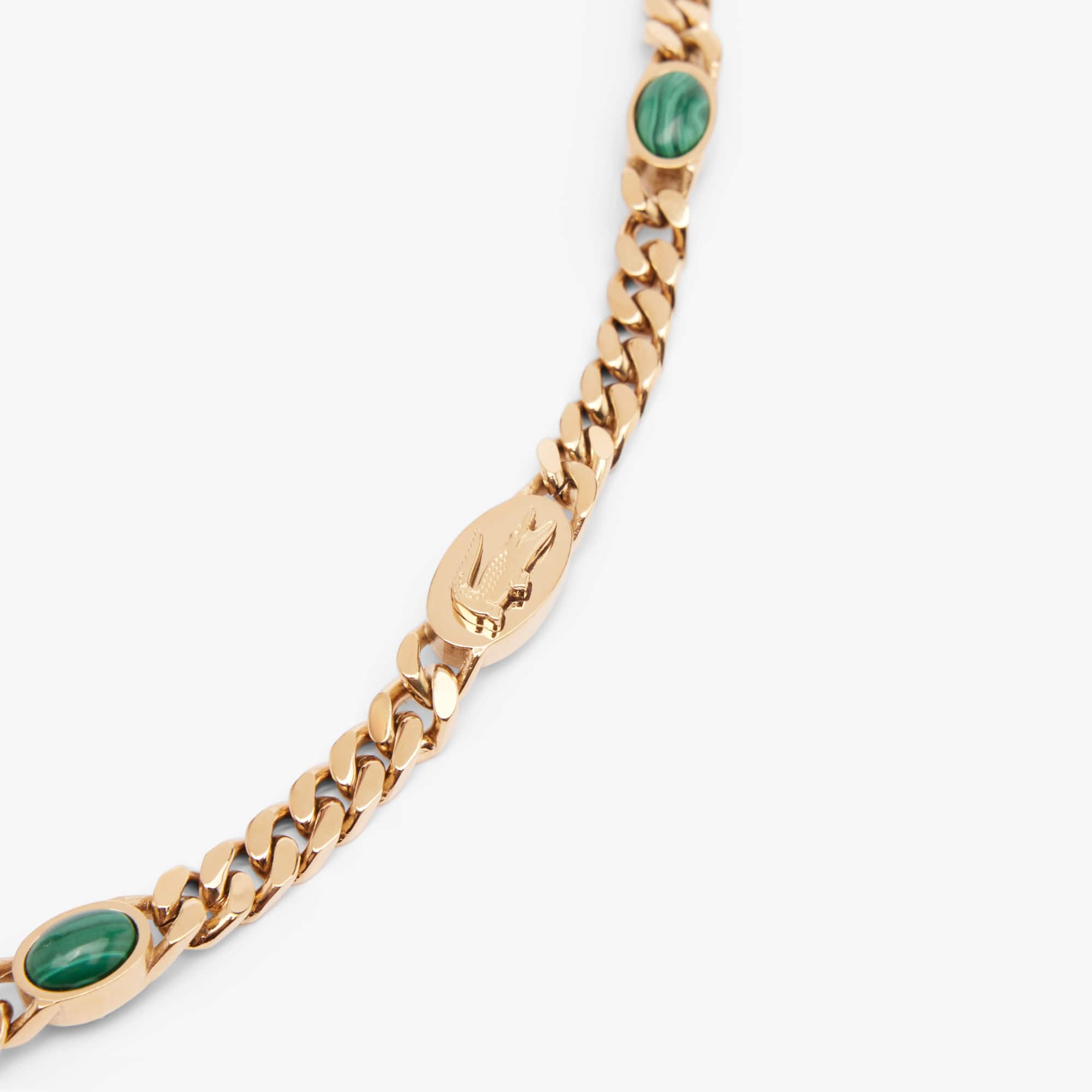 Thumbnail - Lacoste Halskette Runway - GOLD AND GREEN Size One Size