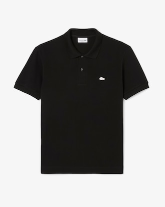 Classic Fit-Polohemd aus Piqué mit Strassdetails