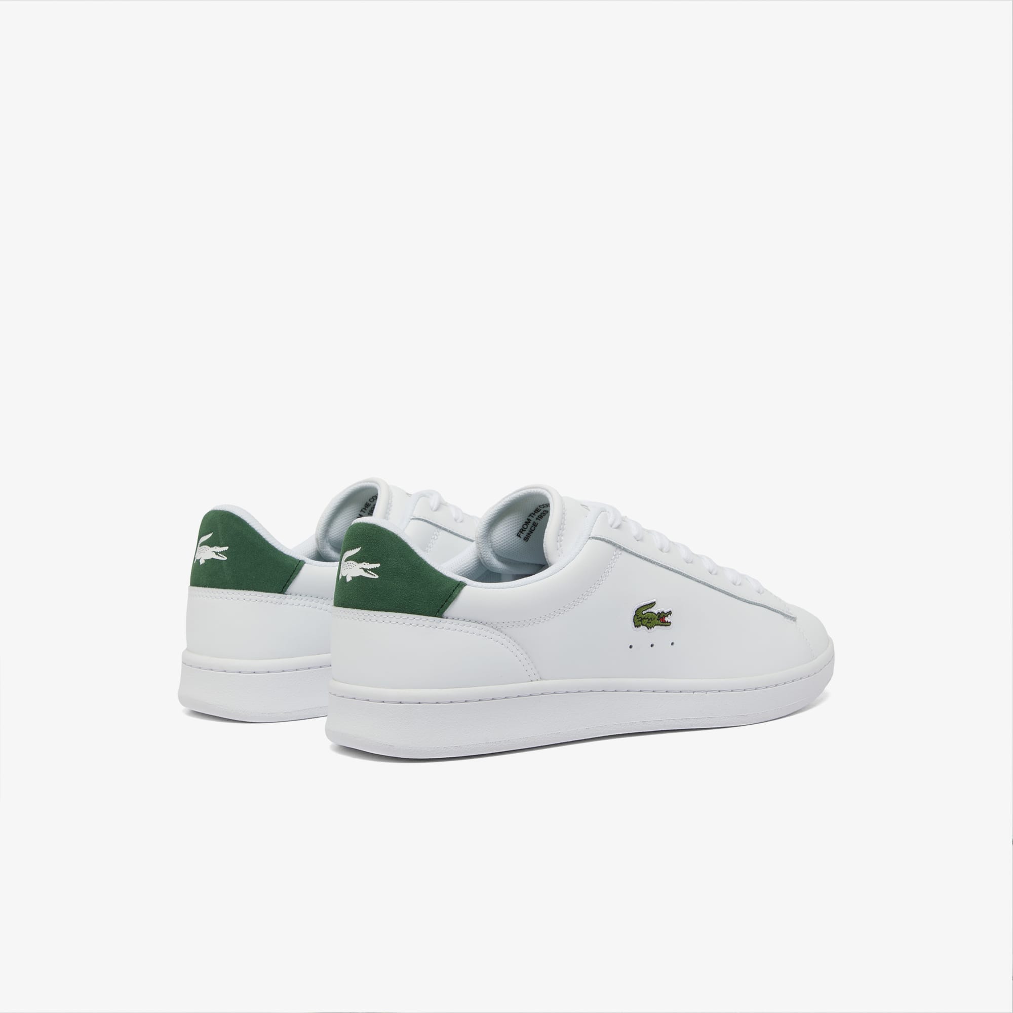 Thumbnail - Lacoste Herren-Sneakers Carnaby Set aus Leder - WHITE/DARK GREEN Size 42.5