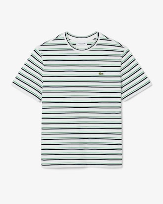 T-Shirt aus gestreifter Baumwolle