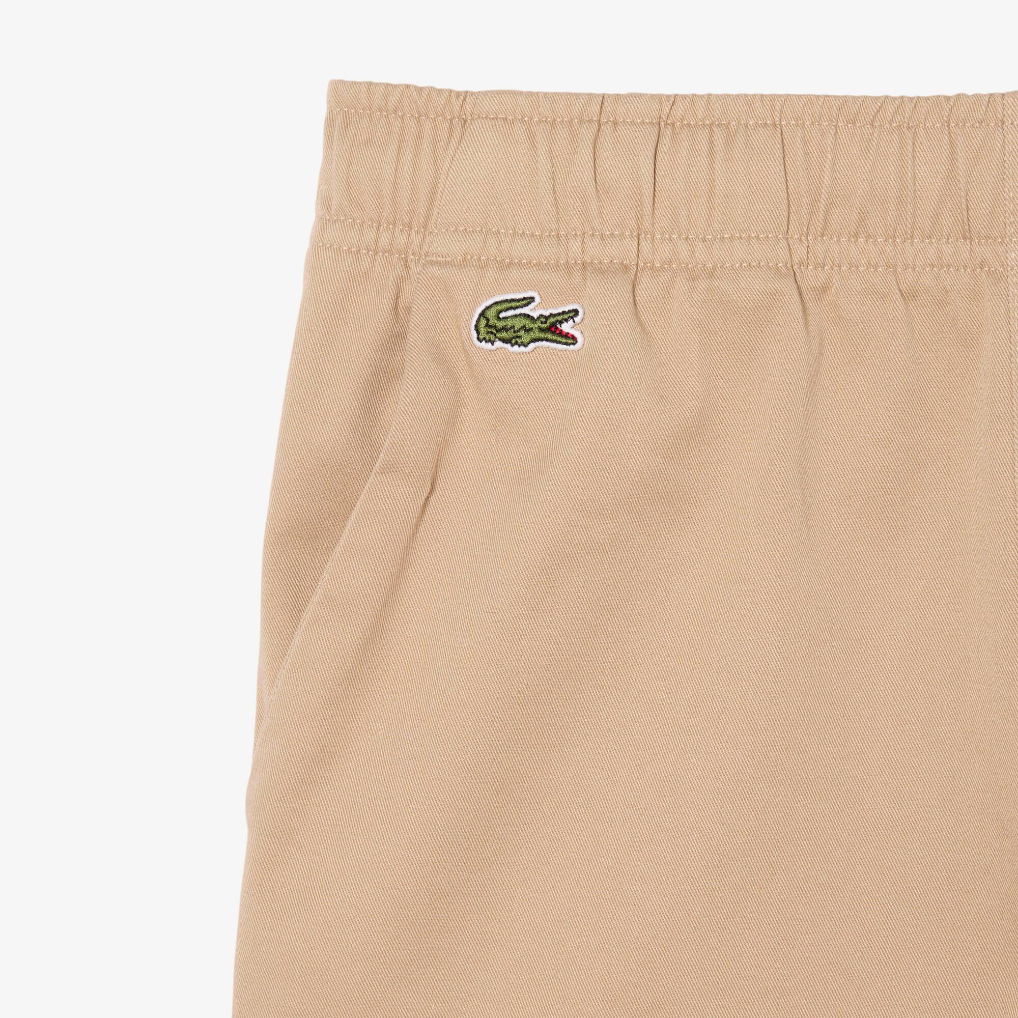 Thumbnail - Lacoste Chinoshorts aus Stretch-Baumwoll-Twill - Beige Size 8 - 8A