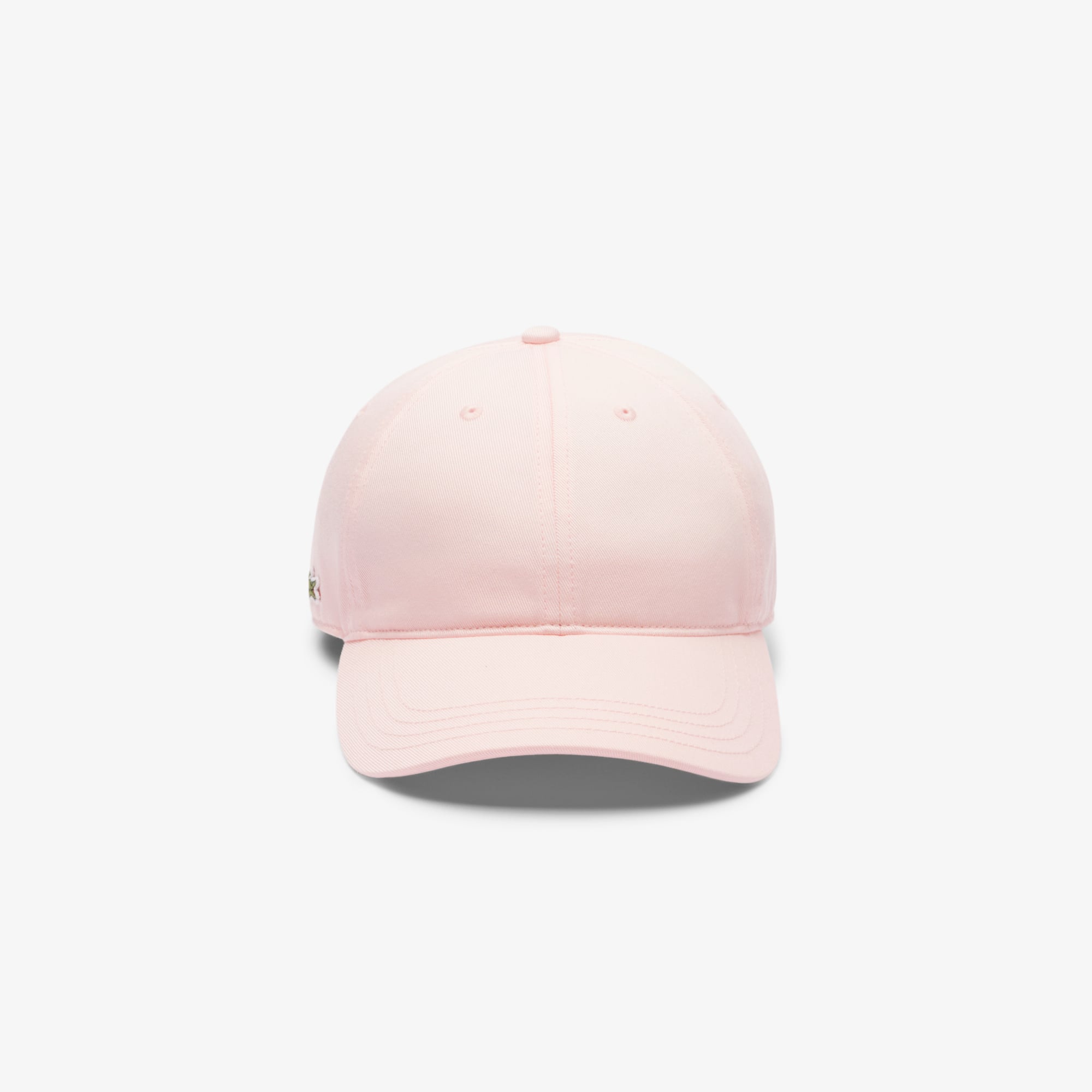 Thumbnail - Lacoste Kappe aus Baumwoll-Twill - Hellrosa Size One Size