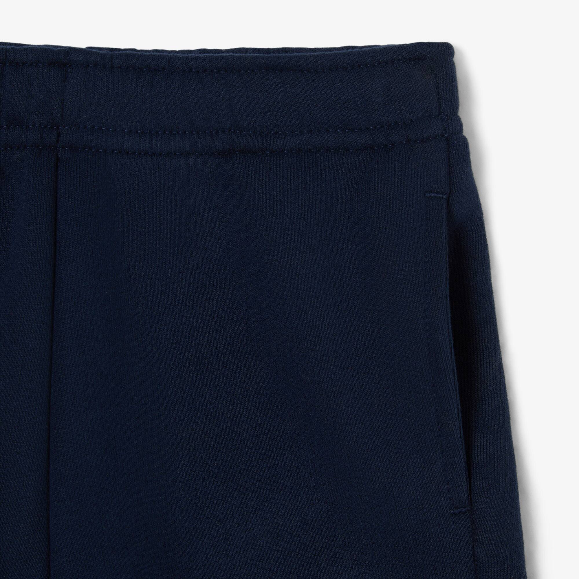 Thumbnail - Lacoste Unisex shorts aus Fleece - Navy Blau Size 5 - 5A