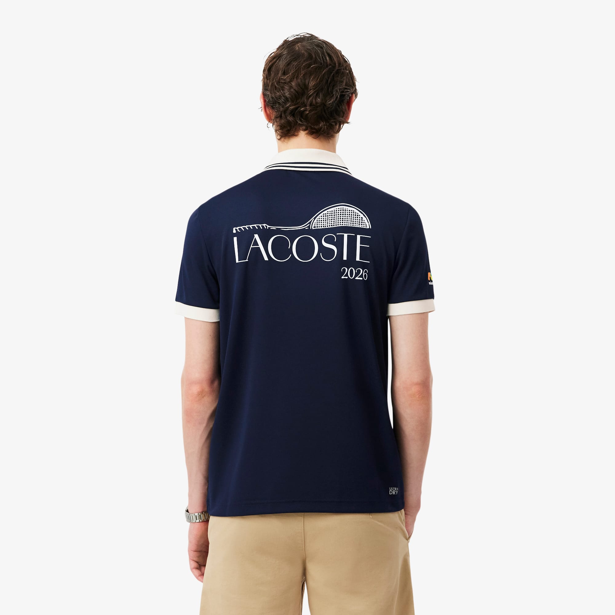 Thumbnail - Lacoste Balljungen-Polohemd Miami Open Edition - Navy Blau Size XXS