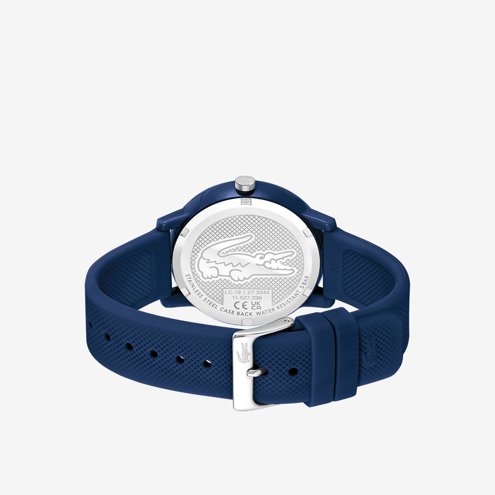 Thumbnail - Lacoste Herren Lacoste 12.12 Armbanduhr mit blauem Silikonband - SANS COLORIS Size One Size