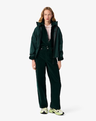 Slim Fit-Polohemd L.12.D aus gerippter Baumwolle