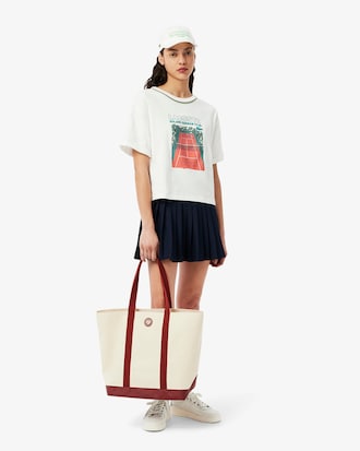Canvas-Tote Bag Roland-Garros Edition