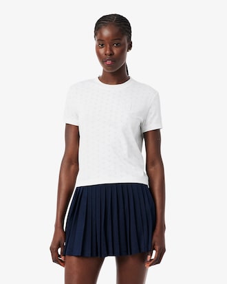 Tennis-T-Shirt mit Ultra-Dry-Technologie, Slim Fit