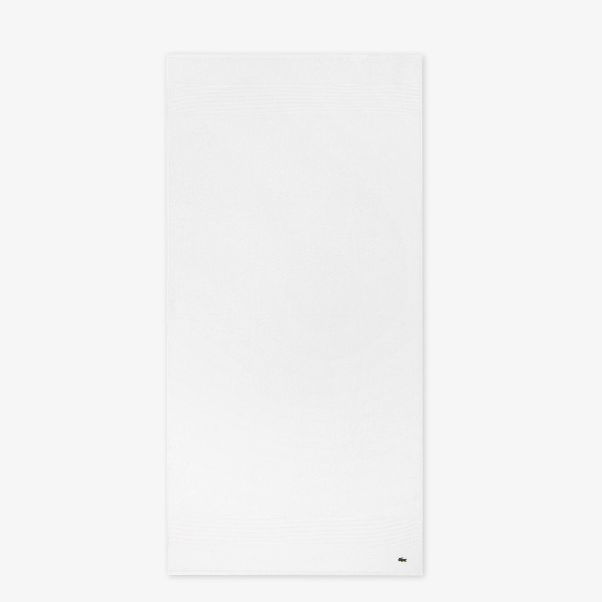 Thumbnail - Lacoste L Lecroco Badetuch - WHITE Size 40 x 60 cm