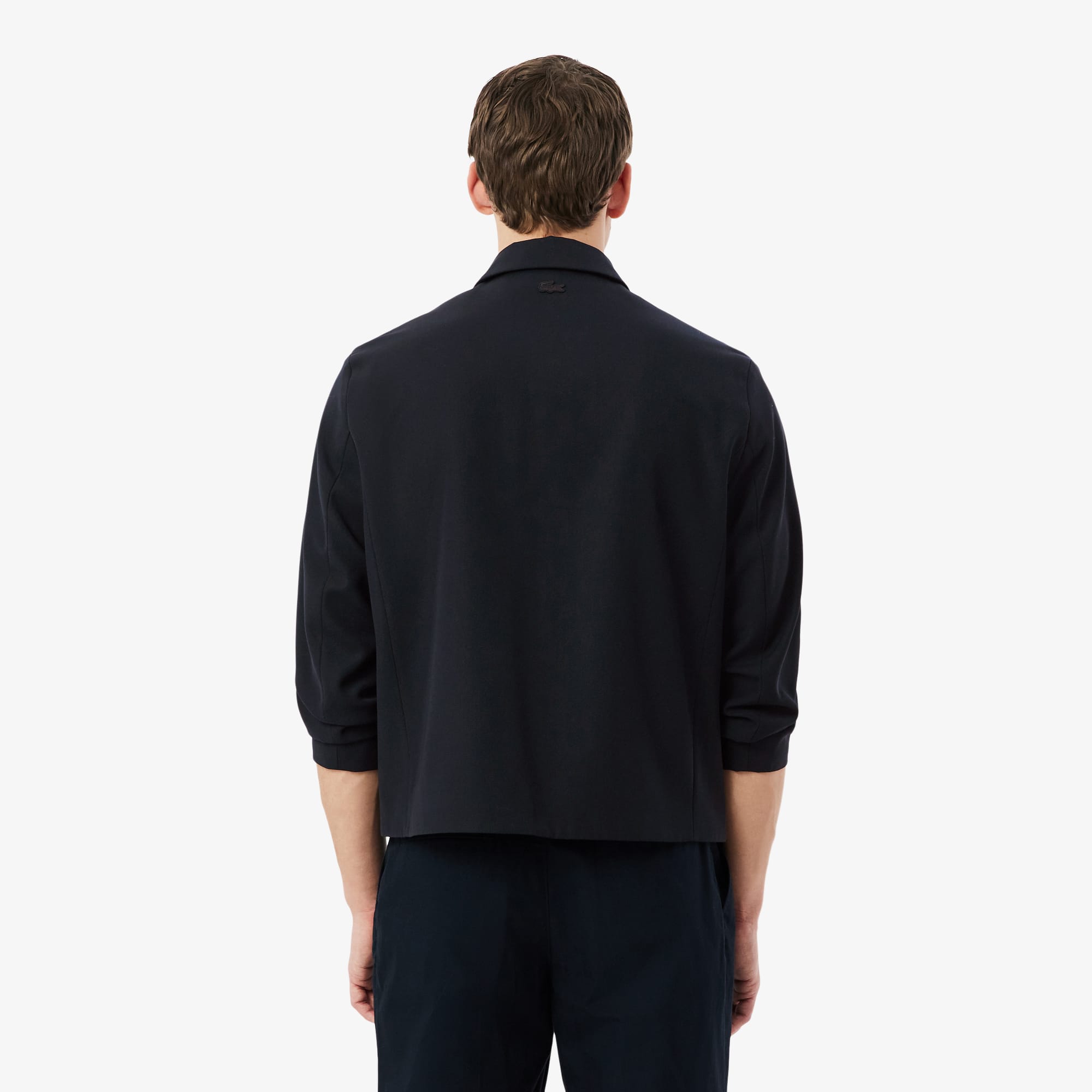 Thumbnail - Lacoste Jacke aus Twill-Wollmischgewebe - Schwarz Size 48 - S-M