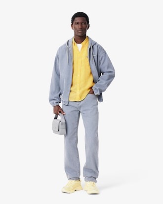 Regular Fit-Leinenhemd