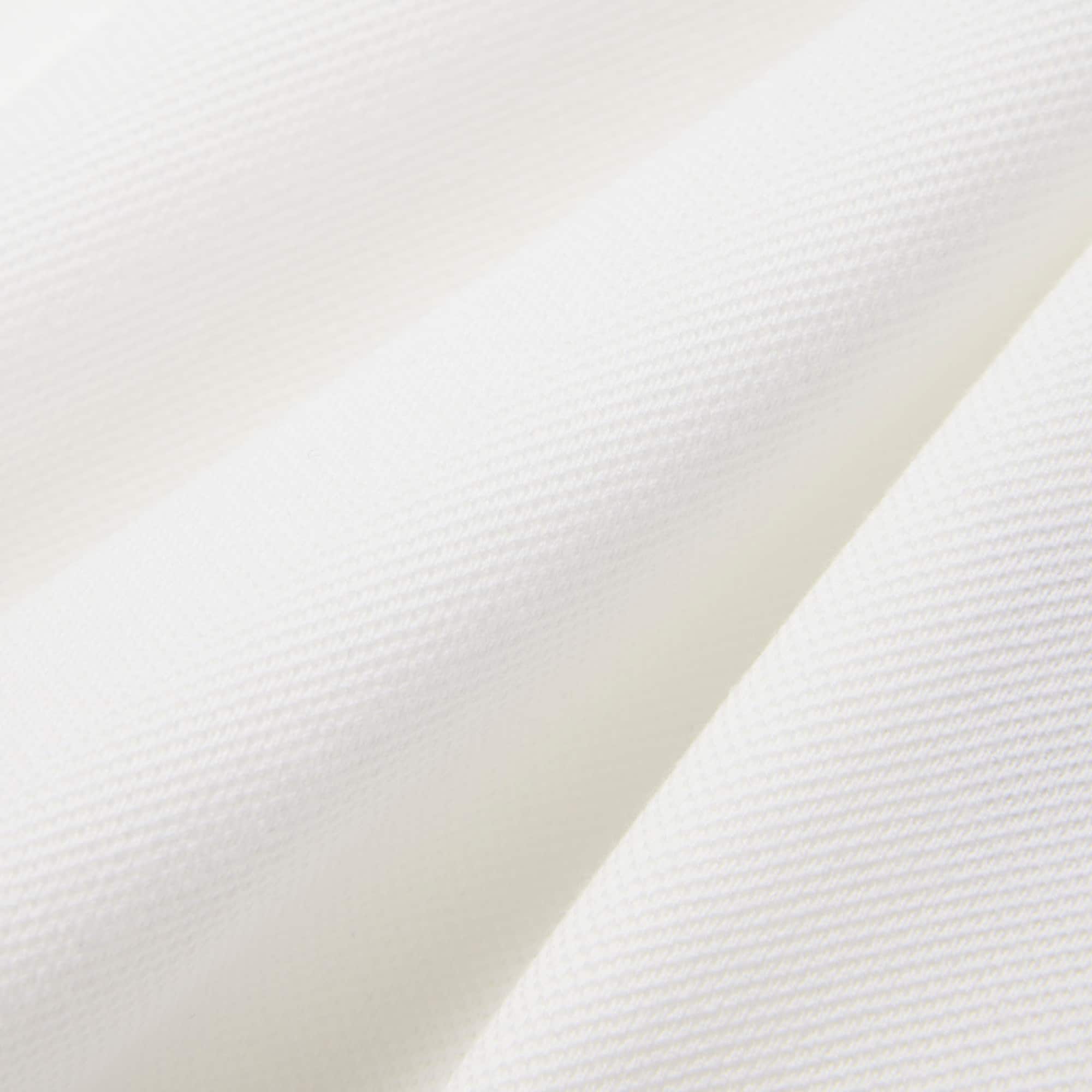 Thumbnail - Lacoste T-Shirt aus Petit Piqué mit Baumwolle - Blanc / Vert Size 36