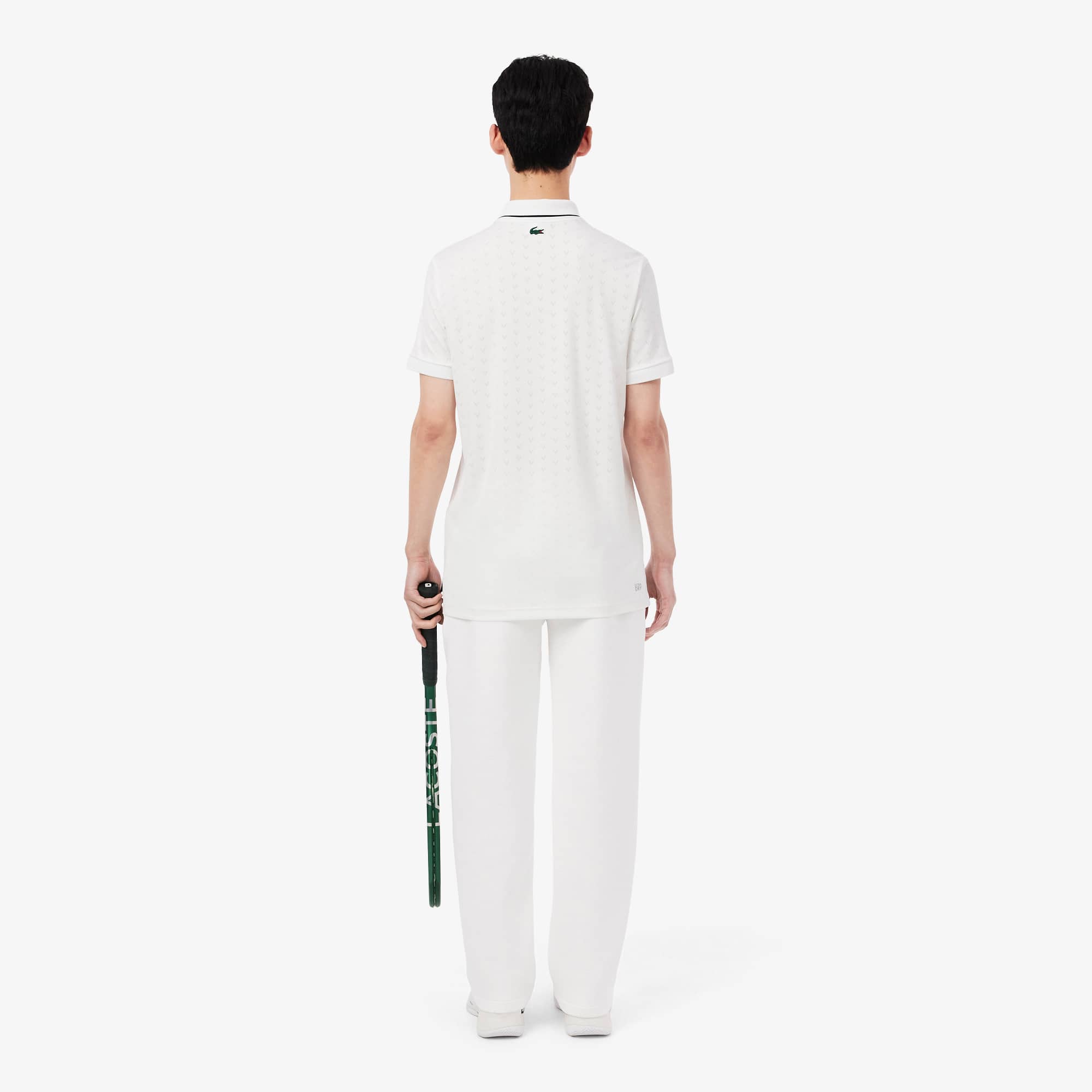 Thumbnail - Lacoste Tennis-Trainingshose Heritage - Weiß Size 6 - XL