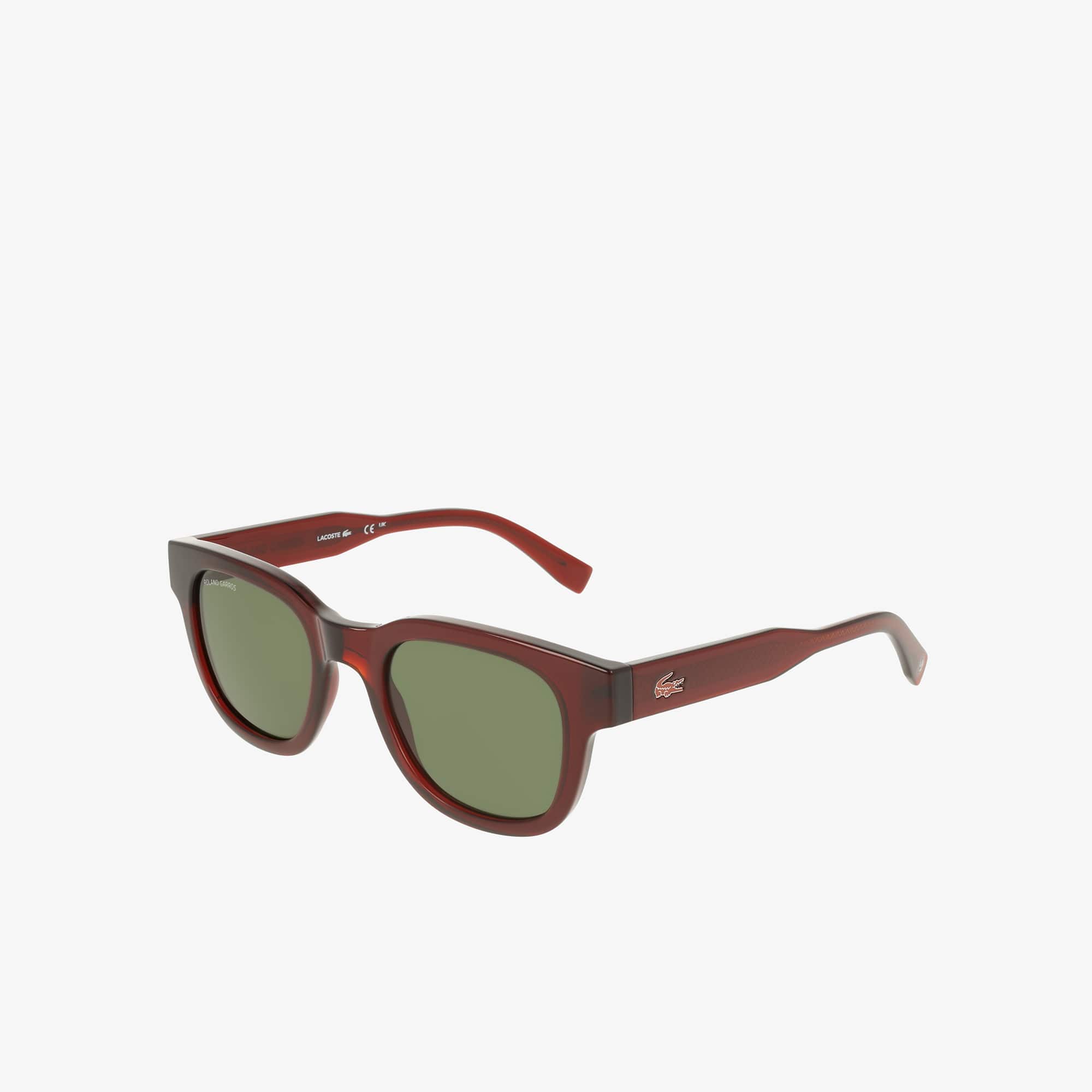 Thumbnail - Lacoste Rechteckige Sonnenbrille Roland-Garros - TERRE BATTUE Size One Size