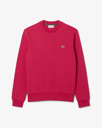 Sweatshirt aus Fleece mit Rundhalsausschnitt