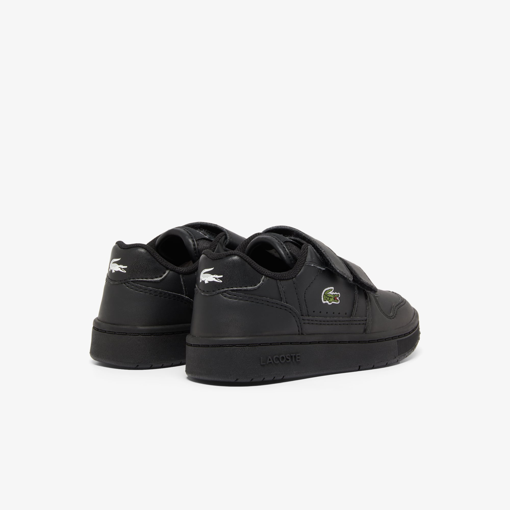 Thumbnail - Lacoste Kinder Sneaker T-Clip Set - BLACK / BLACK Size 21