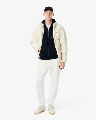 Hoodie aus Fleece mit Reißverschluss