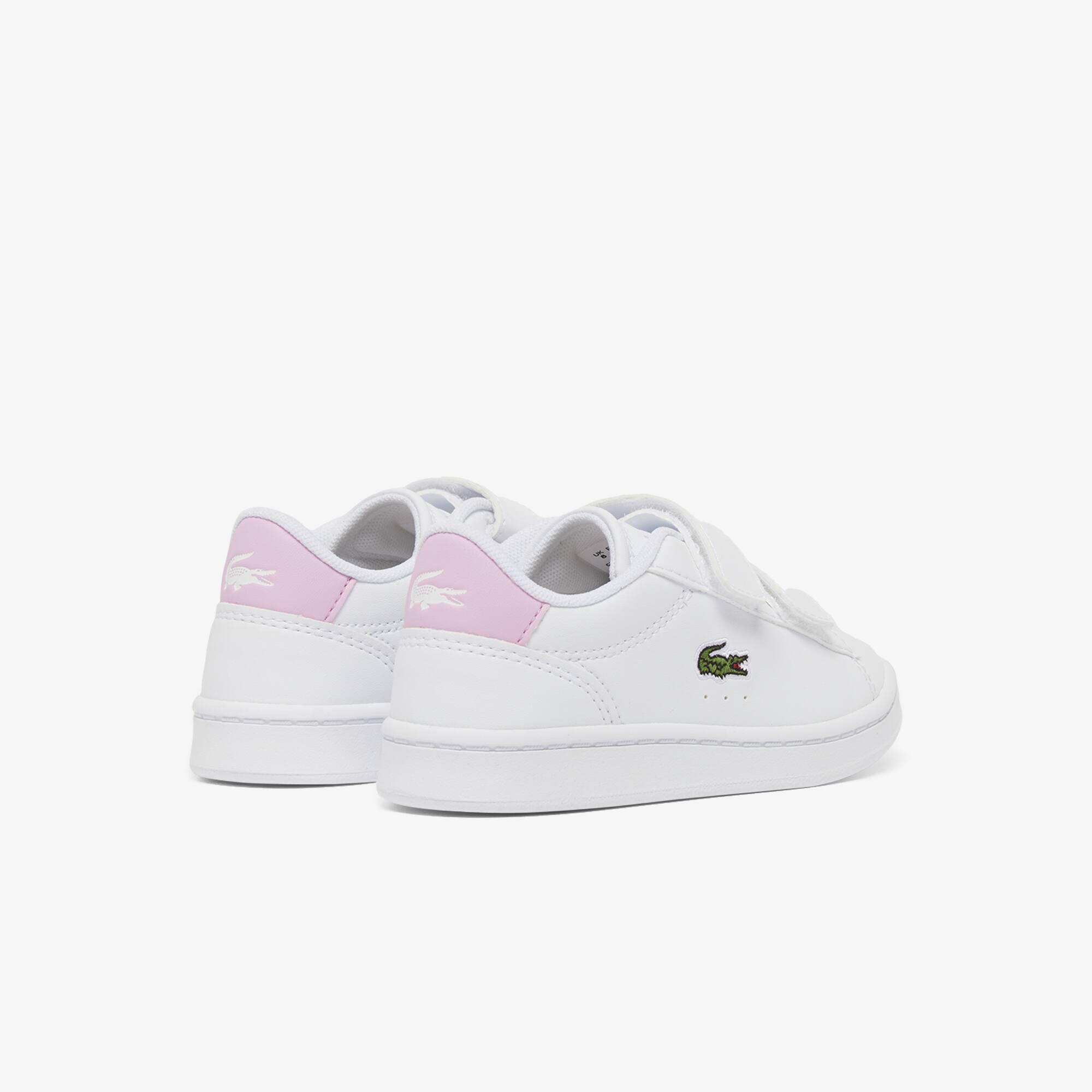 Thumbnail - Lacoste Kinder-Sneakers Carnaby Set - WHITE/LIGHT PINK Size 24
