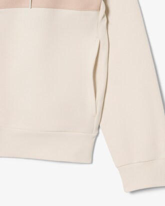 Hoodie mit Rei&szlig;verschluss und Colorblock-Design