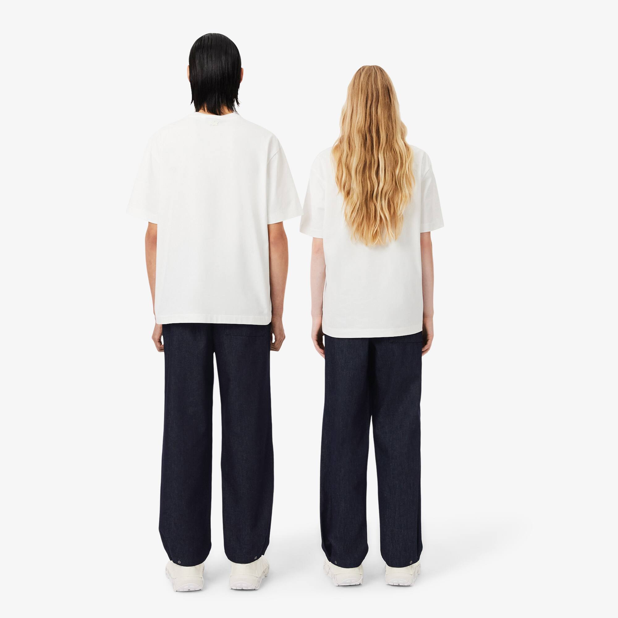 Thumbnail - Lacoste Jogginghose Runway aus Denim - Blau Size XS