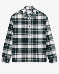 Overshirt aus kariertem Baumwoll-Twill