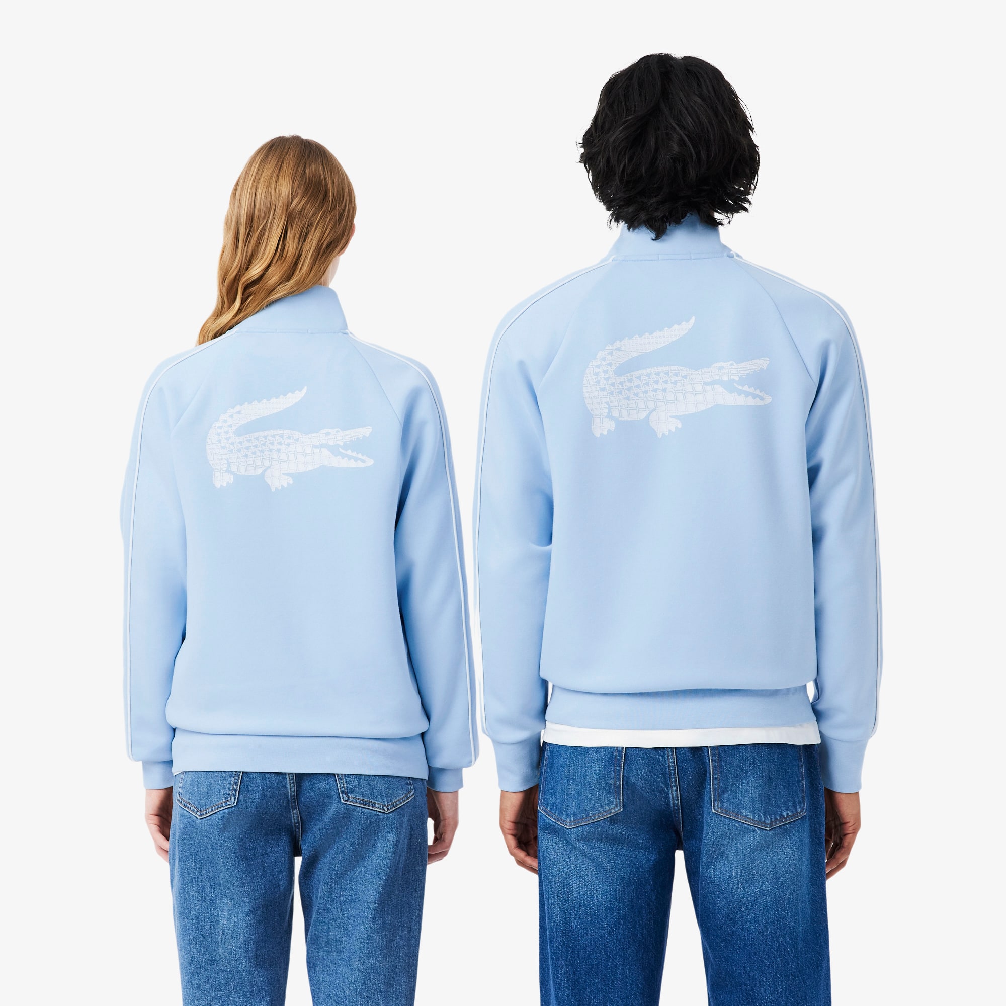 Thumbnail - Lacoste Balljungen-Jacke Mutua Madrid Open Edition - Hellblau Size XXL