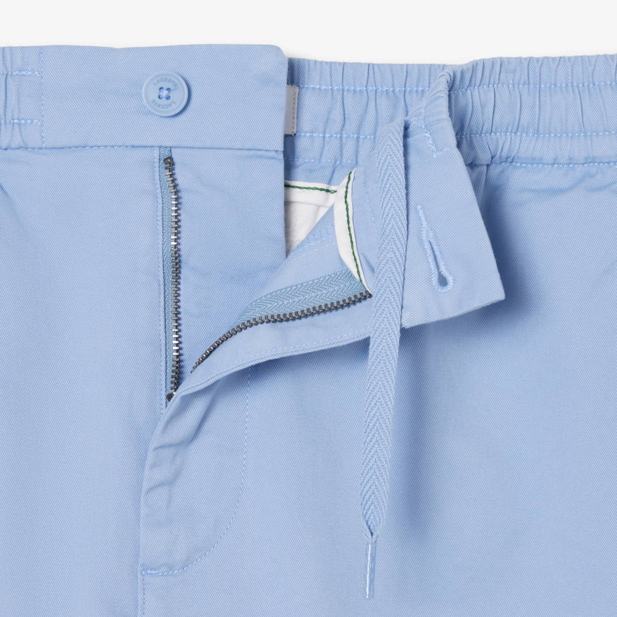 Thumbnail - Lacoste Regular Fit-Chinohose aus Baumwoll-Twill - Hellblau Size XS